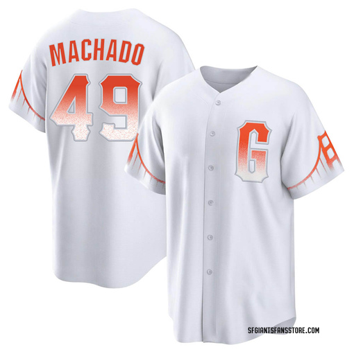 Dixon Machado Youth San Francisco Giants Road Jersey - Gray Replica