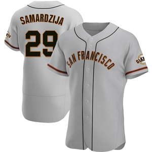 Jeff Samardzija San Francisco Giants Majestic Stitch T-Shirt - Black