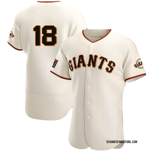 Men's San Francisco Giants Matt Cain Authentic Cream Home Jersey