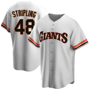 Ross Stripling Women's Nike Cream San Francisco Giants Home Replica Custom Jersey Size: Small