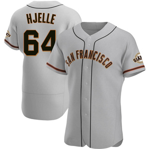 Sean Hjelle Women's Nike Cream San Francisco Giants Home Replica Custom Jersey Size: Medium