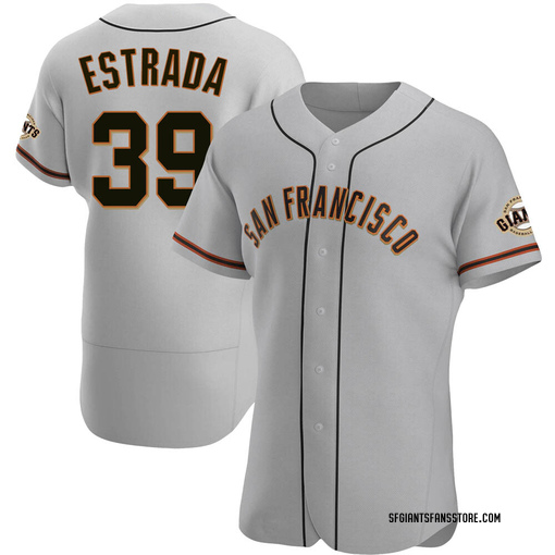 Thairo Estrada Women's San Francisco Giants Road Jersey - Gray Authentic