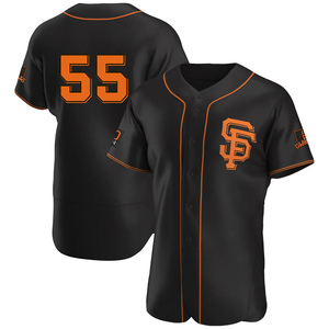 Orange S.F. Giants Tim Lincecum Jersey - Stitched