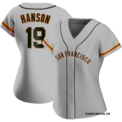 Alen Hanson San Francisco Giants Women's Black Backer Slim Fit