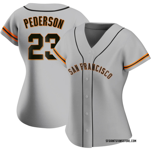 Joc Pederson Youth San Francisco Giants Road Jersey - Gray Replica
