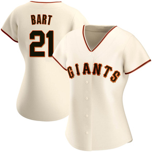 Joey Bart Youth San Francisco Giants Home Jersey - Cream Replica