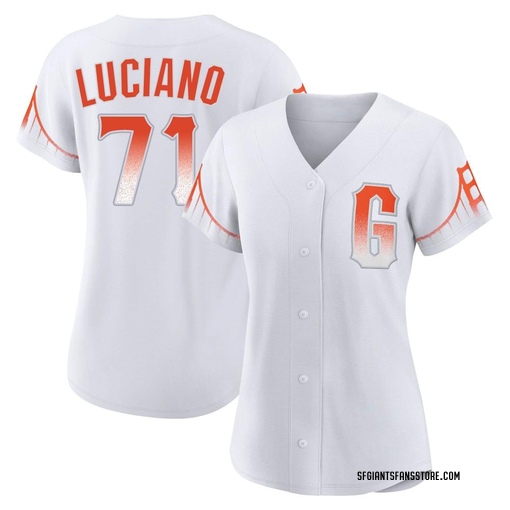 Women's Marco Luciano San Francisco Giants Authentic Gray Road