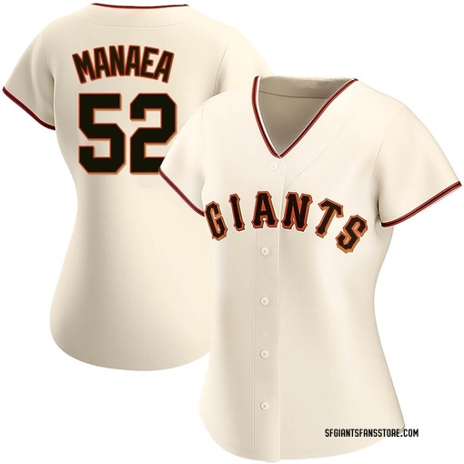 San Francisco Giants Nike Home Official Authentic Custom Jersey - Cream