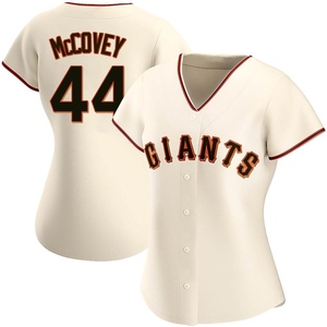 Willie McCovey Women's San Francisco Giants Road Jersey - Gray Authentic