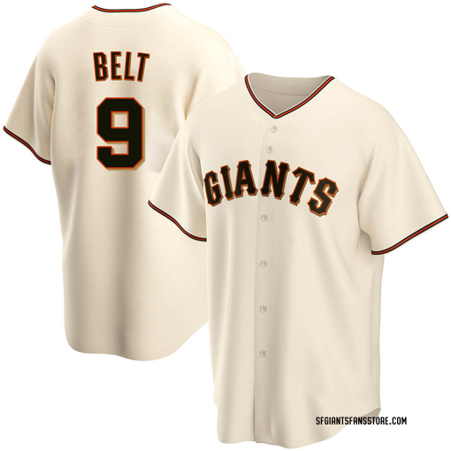 Brandon Belt Youth San Francisco Giants Home Jersey - Cream Replica