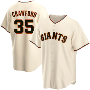 Men's Majestic San Francisco Giants Brandon Crawford Authentic Gray  Flexbase Collection Jersey