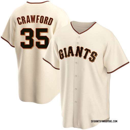 SF Giants #35 Brandon Crawford Jersey- Youth M (10/12) for Sale in