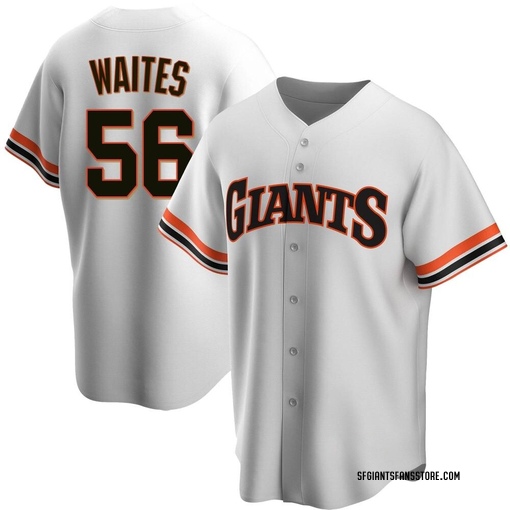 Cole Waites Youth Nike Cream San Francisco Giants Home Replica Custom Jersey Size: Extra Large