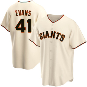 Darrell Evans San Francisco Giants Youth Orange Roster Name & Number T-Shirt  