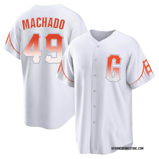 Dixon Machado Youth San Francisco Giants Home Jersey - Cream Replica