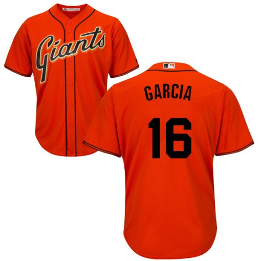 Big & Tall Men's Majestic San Francisco Giants Aramis Garcia Authentic ...