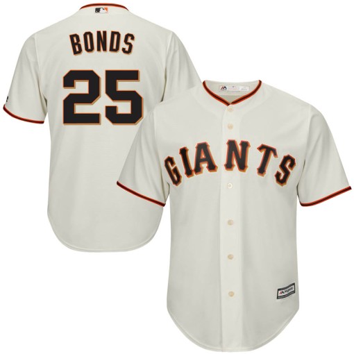 Big & Tall Men's Majestic San Francisco Giants Barry Bonds Replica