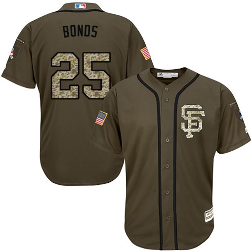 Majestic Barry Bonds San Francisco Giants Baseball Jersey Youth L