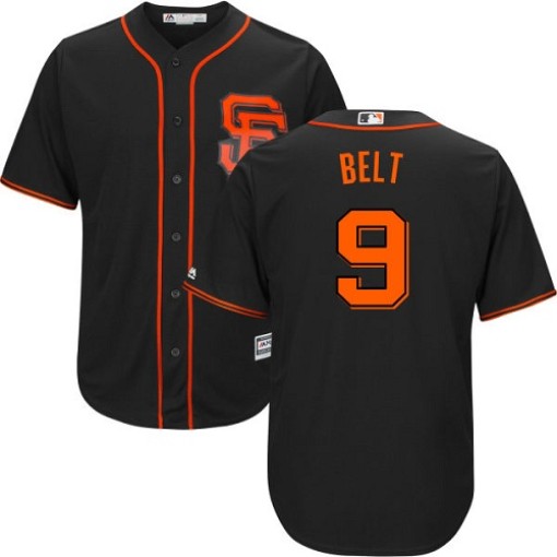 Majestic San Francisco Giants Alternate Baseball Jersey in Black